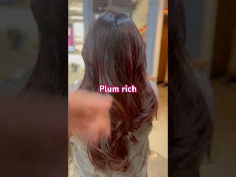 Plum rich hair color Kaise Kare #shorts #shortsfeed #shorts #hair #haircare #hairtips #noida