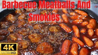 Easy Barbecue Meatballs With Grape Jelly For The Super Bowl