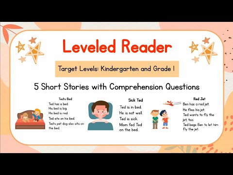 CVC Reading | Stories with CVC Words | Short Vowel E | Leveled Reader 10 | Reading Comprehension