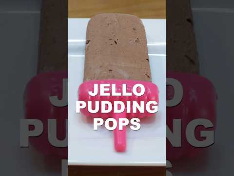 Homemade Jello Pudding Pops Recipe