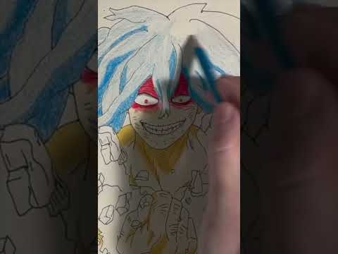 Drawing Shigaraki #myheroacademia