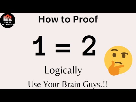 Math Masti  | Proof 1 = 2 | Math Fun Experiment | Math tricks | Math Facts | #2023 #maths #math