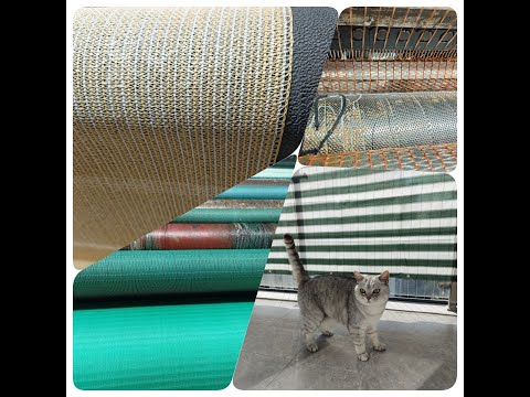 Sunshade nets in production#shadesails #shadenet  #sailshade  #textile  #diy #shadesolutions