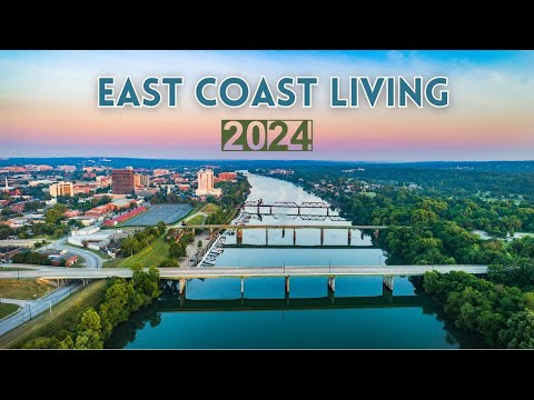 8 Best Places to Live on The East Coast USA 2024