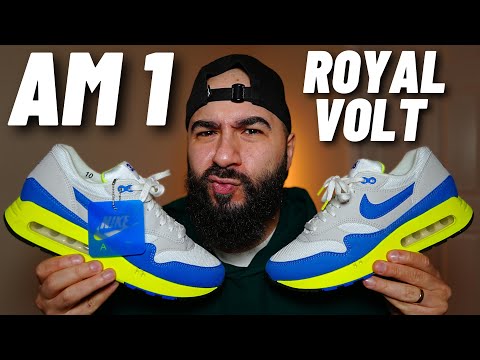 Nike Air Max 1 '86 Royal Blue Volt Unboxing & On Feet