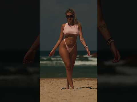 Come see the full video of May by clicking on the ▶ icon #bikini #curvy #beach #shorts #viralvideo