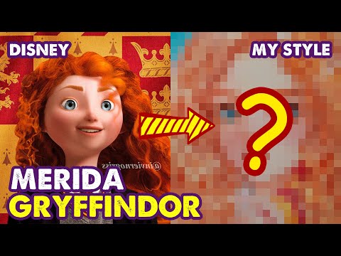 [ASMR] How Princess Merida belongs to Gryffindor??? - Be Brave! | Huta Chan