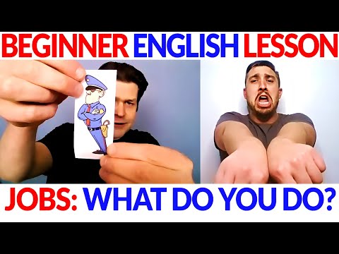 Easy Beginner English Listening Course Lesson: What Is Your Job? (3/3) English Comprehensible Input