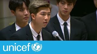 BTS speech at the United Nations | UNICEF