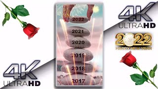 Happy new year 2022 status 4k full screen || Happy new year 2022 status || 2022 4k status||