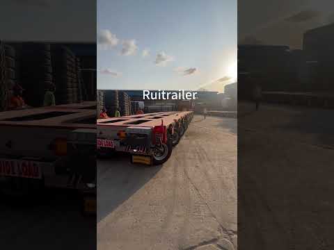 How Multi-Axle Trailers Steering Work Effectively