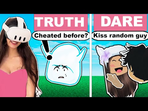 Roblox Vr Hands.. But It's TRUTH or DARE.. (With My Boyfriend & Best friend)