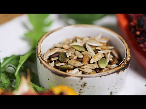 Tamari Toasted Seeds - EASY vegan sunflower and pumpkin seed snack