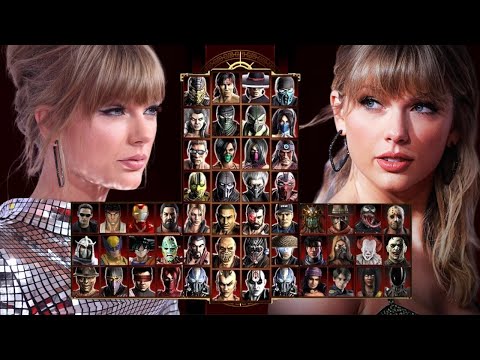 Mortal Kombat 9 - TAYLOR SWIFT 🎵 MOD - Expert Arcade Ladder - Gameplay @ (1080p) - 60ᶠᵖˢ ✔