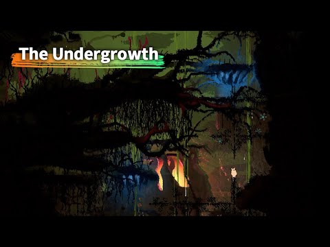 未来のアンダーグロースは生物たちの楽園になっていた【The Undergrowth（Rain World MOD）】