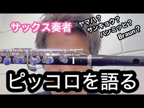 ピッコロ楽器遍歴を語る！サックス奏者の個人的見解です！