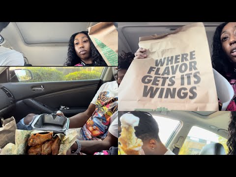 Warning: Our shocking experience trying WING STOP 2024 || (WINGS & FRIES MUKBANG)