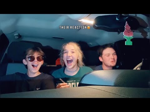 Singing in front of friends and family priceless reactions