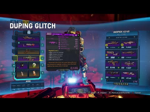 Borderlands 3: Duping Glitch