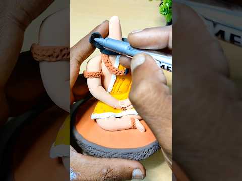 Sir pe Haath #bholenath ka BumBhole  #clayart #diy