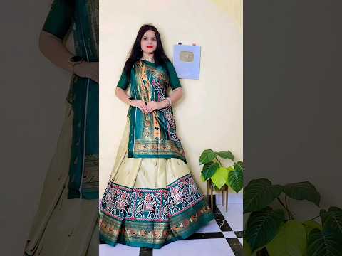 lehnga style saree draping tutorial for wedding party |How to wear lehnga style saree #sareedrapping