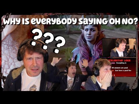 Funny Dark Urge stream 5: I thought I killed all the bards at the groove【Neil Roberts】