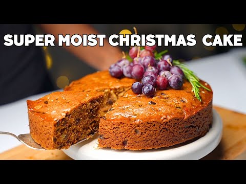 Everyone is asking for this recipe! Moist CHRISTMAS CAKE!