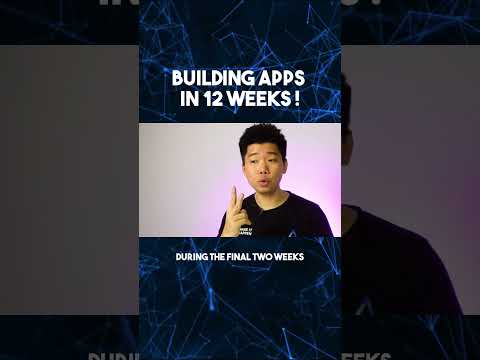 Building Apps in 12 weeks! #appdevelopment