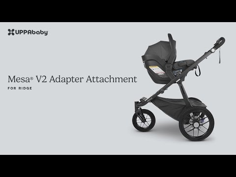 Mesa V2 Infant Car Seat & Bassinet Adapter Attachment to UPPAbaby Ridge