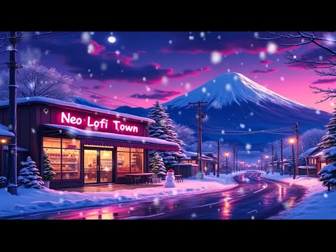 Warm and Cozy Snowy Coffee Shop ☕❄️ – Lofi Hip Hop Beats with Peaceful Winter Atmosphere 🎶✨