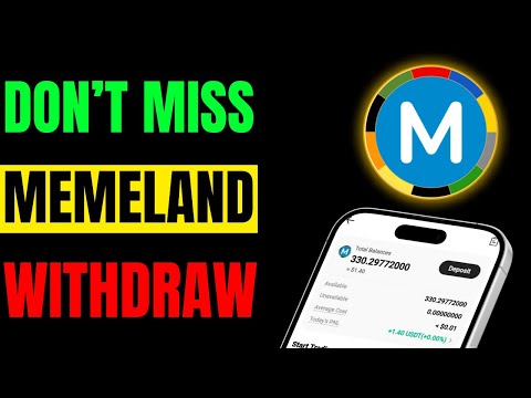 Memeland $MEMES Withdrawals Open | Get your Token INSTANTLY | Binance, Bitmart, Bitget, ByBit |