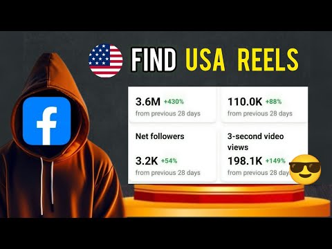 How to Find USA 🇺🇲 Reels on Facebook And Earn $3000 😨 in just 10 days