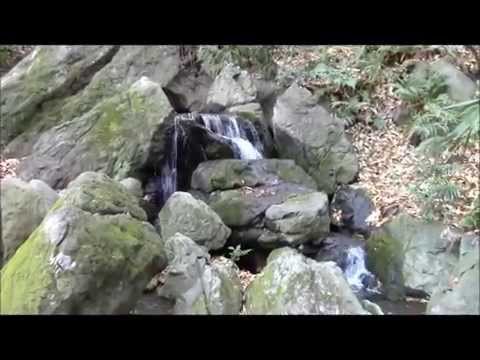 富士山と皇居をつなぐ龍脈エネルギーライン上にあるパワースポット池田山公園 Ikedayama park in Shinagawa ku ward in Tokyo, Japan.