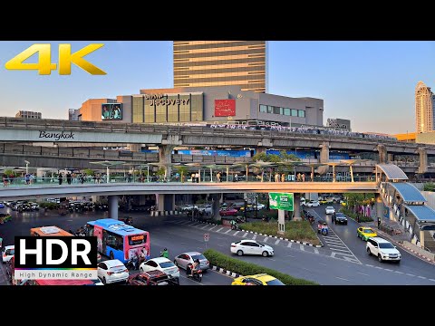 Walking in Siam Square Area -Bangkok Downtown 2023  [🇹🇭 4K HDR]