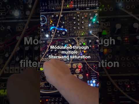 Sound Design on my MODULAR SYNTH #modularsynth #sounddesign #experimentalmusic