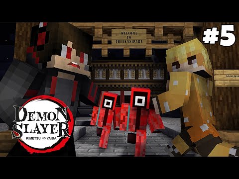 Return To CheekaniPara !! Minecraft Demon Slayer S2 #5....മലയാളം!!!