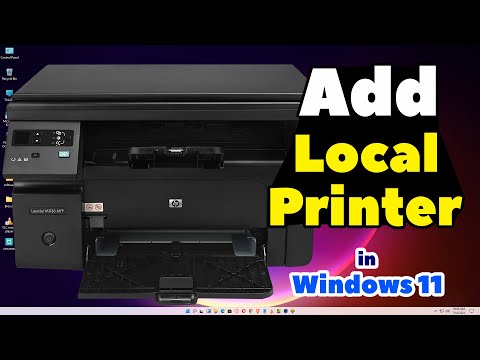 How to Add a Local Printer in Windows 11 PC or Laptop - 2025