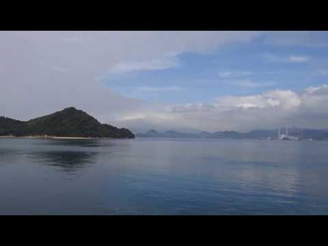 日本廣島縣兔子島(大久野島)風景