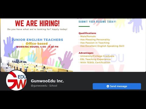 GunwooEdu Inc. ESL company