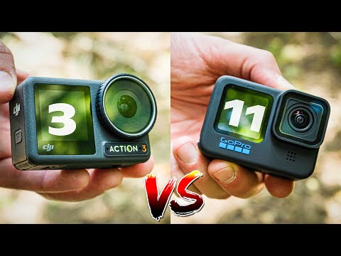 GoPro Hero 11 Black VS. DJI Action 3 - WHICH IS BEST?