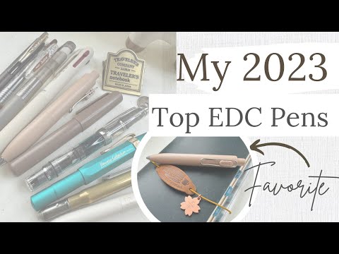 My Top 10 Everyday Carry Pens of 2023 | Must-Have EDC Writing Tools!