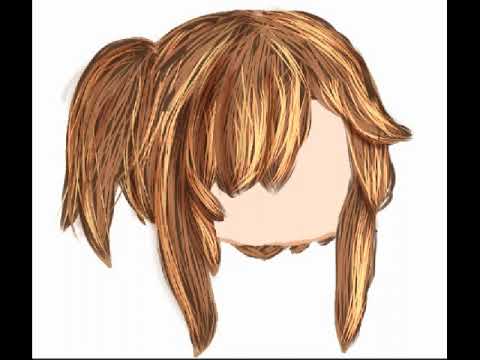 |Tried drawing realistic hair in ibispaint x|Fail for me|☆nova_playz☆|