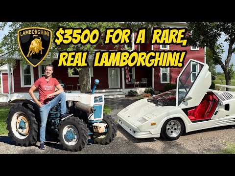 I Bought a REAL Lamborghini for ONLY $3500 that you've never heard of! R230DT all-wheel-drive DIESEL