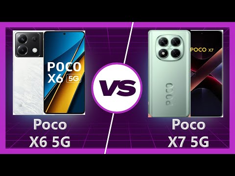 Poco X7 vs Poco X6 Detailed Comparison