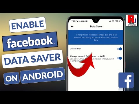 How to enable facebook data saver