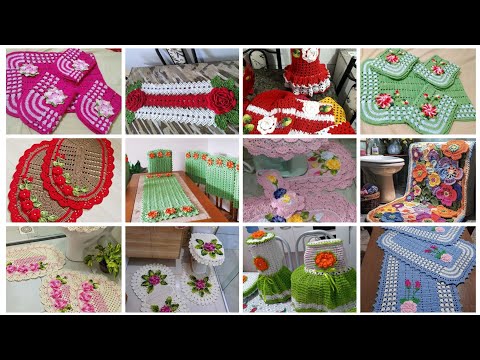 Ideas nuevas y muy atractivas y hermosas de patrones de crochet hechos a mano para el hogar