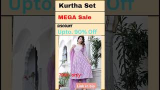 Beautiful Middle Cut Kurtha under 1000/- | wedding dress | stylish wear | #budgetwear #budgetstyle