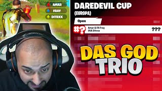 😲❓ NEUER EXKLUSIVEN SKIN in Fortnite? | Trio Cup mit Ditrxx & Flopper Fray | Amar