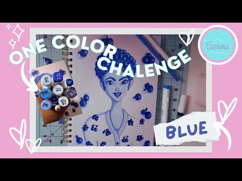 ONE Color Challenge | Blue 🧊