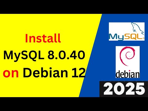 Install & Configure MySQL 8.0.40 on Debian 12 Like a Pro! | MySQL 8.0.40 in Debian | 2025